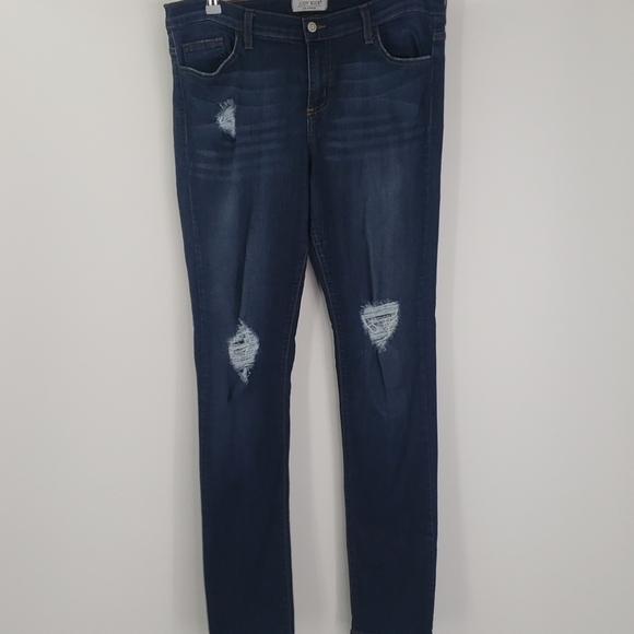 Judy Blue Distressed Jeans - Picture 1 of 8